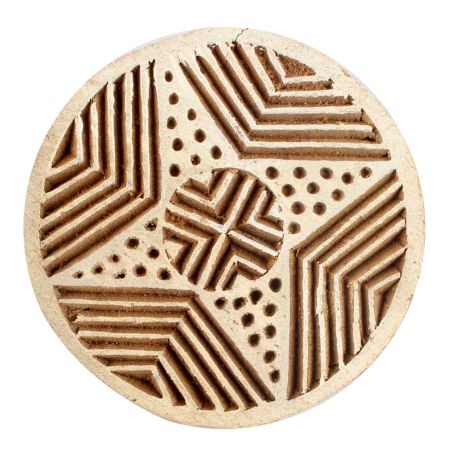 Set of 1 Piece New Wooden Printing Block